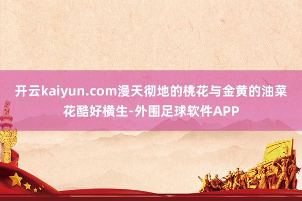 开云kaiyun.com漫天彻地的桃花与金黄的油菜花酷好横生-外围足球软件APP