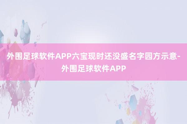 外围足球软件APP六宝现时还没盛名字园方示意-外围足球软件APP